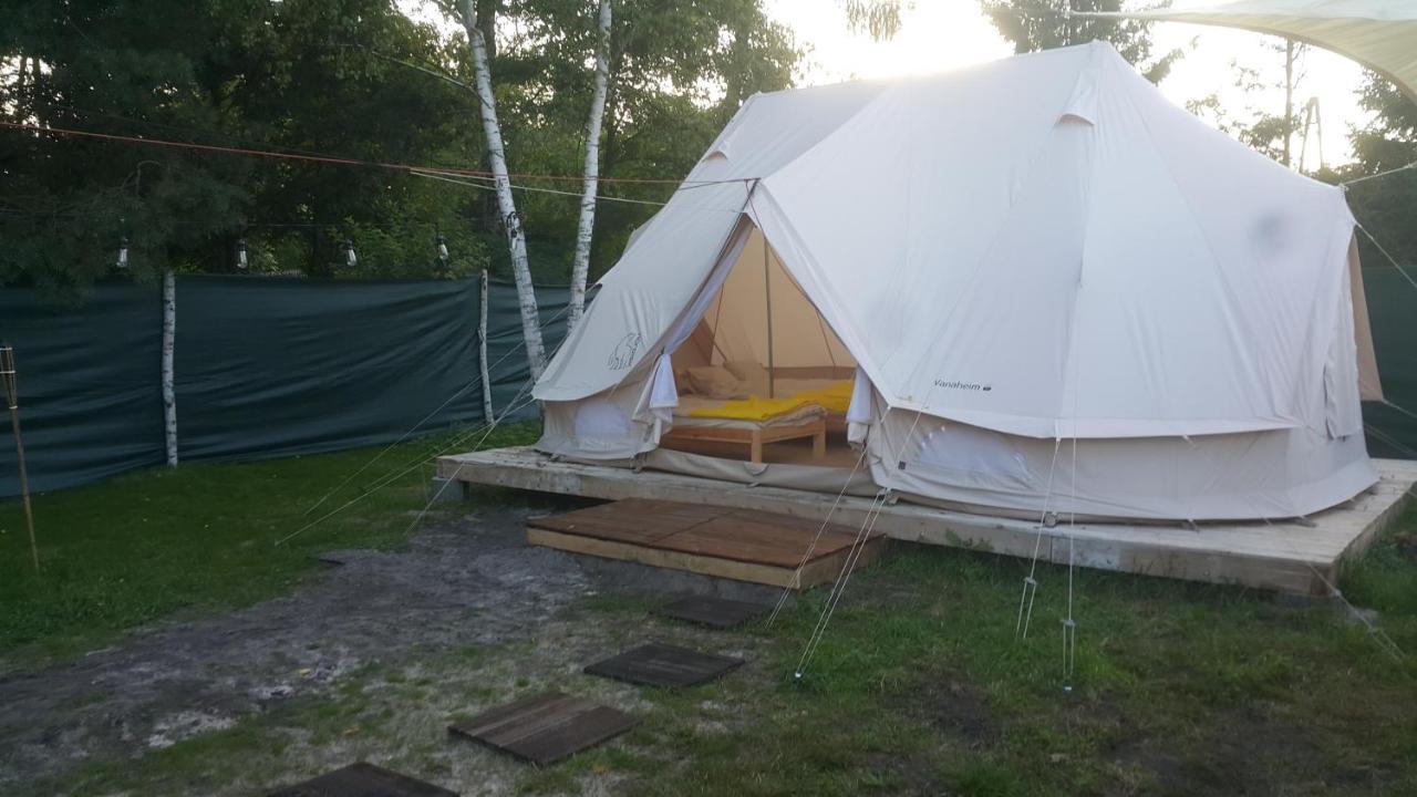 Glamping Z Alpakami Otel Jankowice  Dış mekan fotoğraf