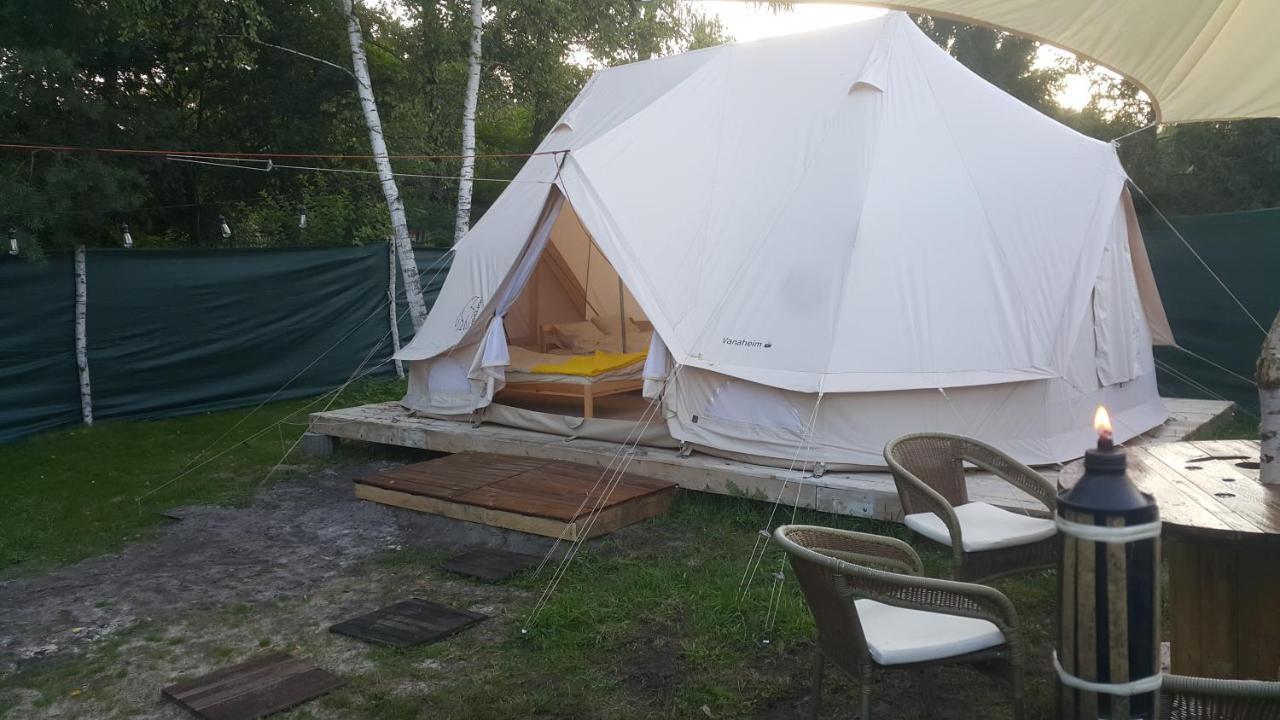Glamping Z Alpakami Otel Jankowice  Dış mekan fotoğraf
