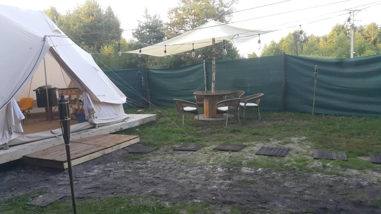 Glamping Z Alpakami Otel Jankowice  Dış mekan fotoğraf