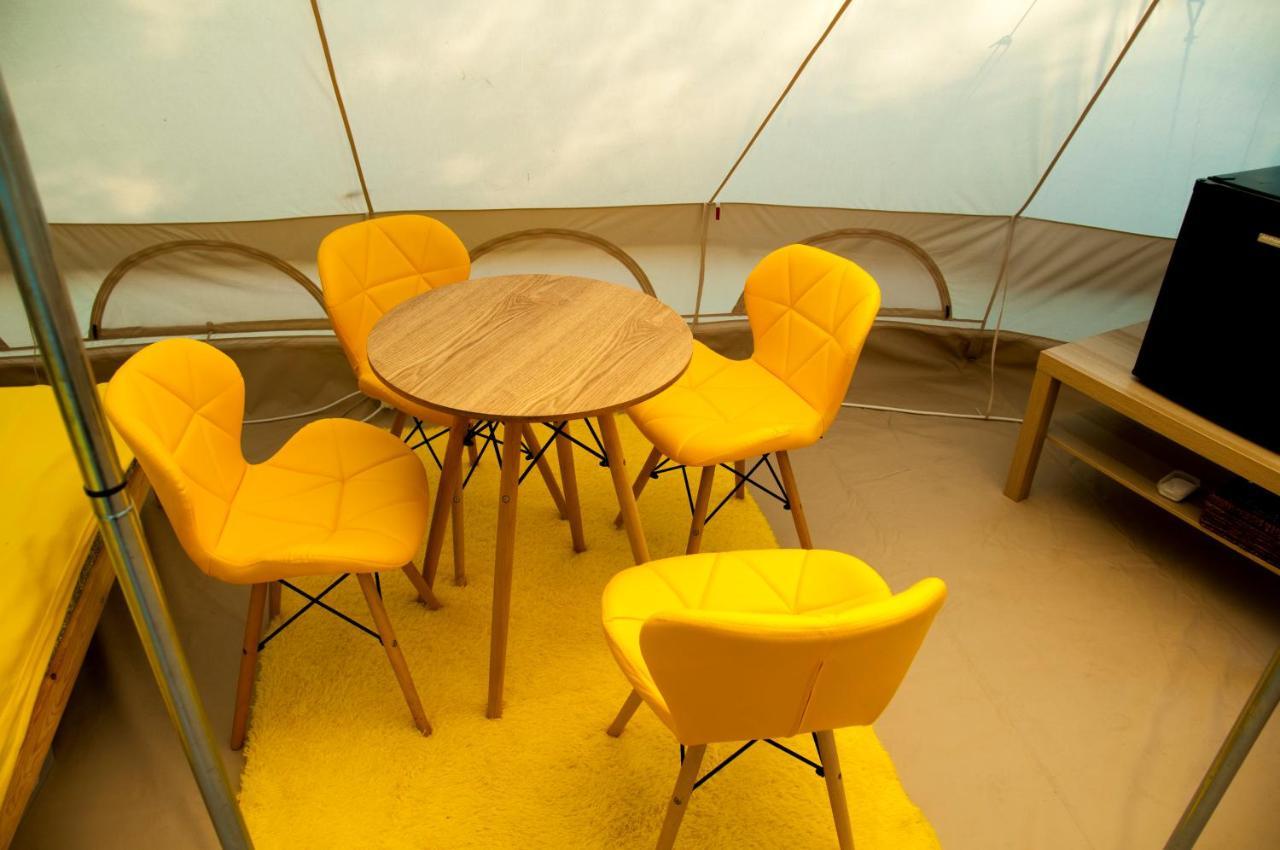 Glamping Z Alpakami Otel Jankowice  Dış mekan fotoğraf